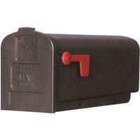 BLK Poly Rural Mailbox