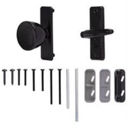 DOOR KNOB LATCH STORM BLACK