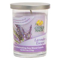 CANDLE ODR/ELM LAVNDR ESCP 6OZ