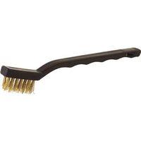 BRUSH BRASS PLATED STEEL 7 IN