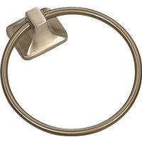 TOWEL RING BRUSHED NICKEL