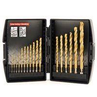 BIT DRILL TITANIUM SET 17PC
