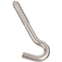 HOOK CEILING 3/8X4-1/2IN ZINC