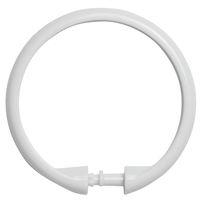 SHOWER RING SMOOTH WHITE