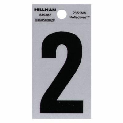 2" BLK #2 Adhesive