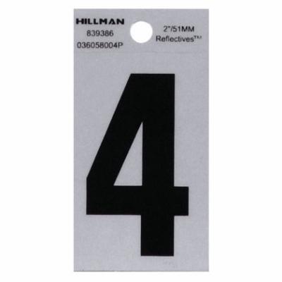 2" BLK #4 Adhesive
