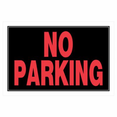 8x12 BLK/RED Park Sign