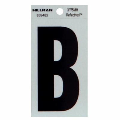 3" BLK B Thin Adhesive