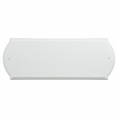6X17 WHT Address Plaque