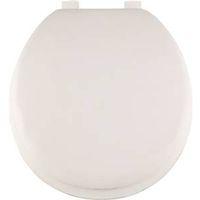 TOILET SEAT RND SOFT WHITE