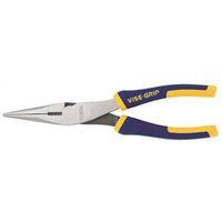 PLIER LONG NOSE SIDE/CUT 8IN
