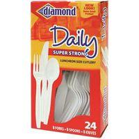 SPOONS DIAM DAILY 24 PCS