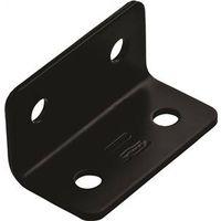 BRACE CORNER 1.6X3X1/8 BLK STL