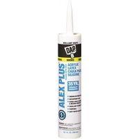 CAULK ACRY W/SILI ANT WHT 10OZ
