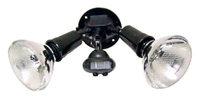 110DEG BLK FLOODLIGHT