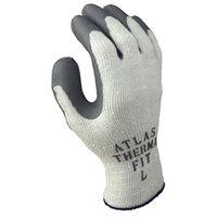 GLOVE WORK GRAY W/GRAY DIP LG