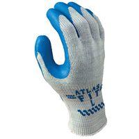 GLOVE GRAY W/BLUE COATING MED