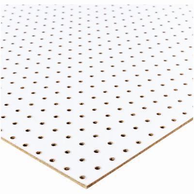 48"x24" White Pegboard