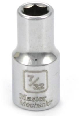MM1/4DR 7/32 6PT Socket