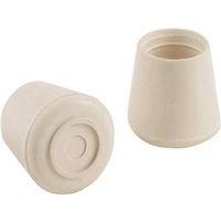 TIP FURNITURE LEG 7/8IN WHITE