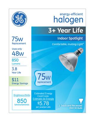 GE 48W Par30 Halo Bulb