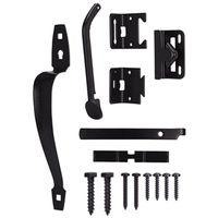 LATCH THUMB ORNMTL BLK STL