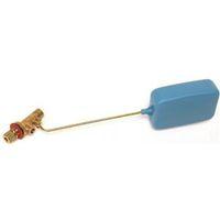 VALVE FLOAT 1/4IN COMPRSON BRS