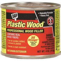 FILLER PLASTIC WOOD WHITE 4OZ