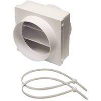 BLOCK DRAFT INLINE DAMPER 4IN