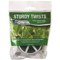 TIE TWIST PLAST W/CUTTER 100FT