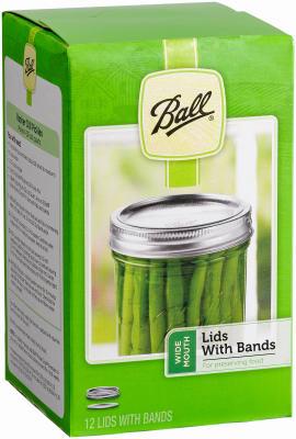 12PK W/M Mouth Jar Cap         *