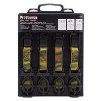 CAMBUCKLE TIE DWN 4PK 1INX10FT