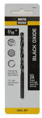 MM3/16X3-1/2 BLK OXBIT