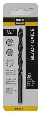 MM 1/4X4 BLK OX BIT