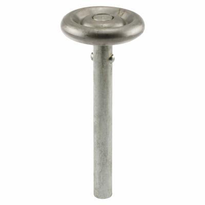 Garage Door Rollers  Steel  Convex Edge  Fits Frantz Doors  1-7/8 In.  2-Pk.