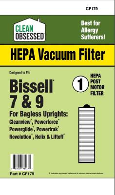 Vacuum Cleaner Filter  Bissell Style 7/9/16 HEPA  1-Pk.