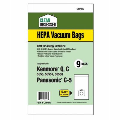 Clean Obsessed. Vacuum Cleaner Filter  Type Q C HEPA  9-Pk.