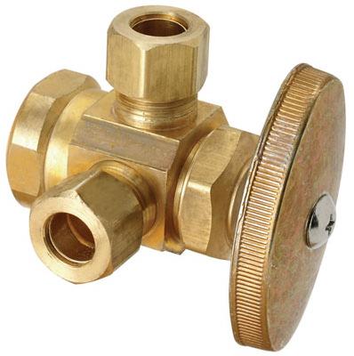 1/2X3/8DUAL OUT VALVE