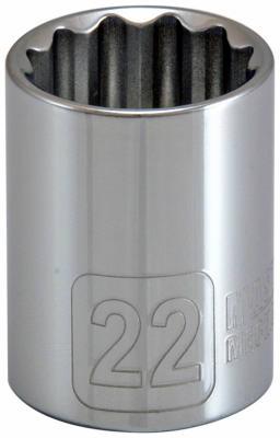 MM 1/2" 22MM MET SOCKET