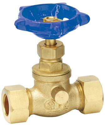 1/2" CMP BRS STOP VALVE