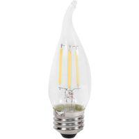 BULB LED BENT B10 CLR DAYLT 4W