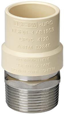 1/2"MIP CPVC Adapter