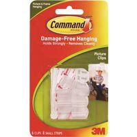 CLIP DECORATING LGTH WT WHITE