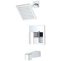 FAUCET TUB-SHOWER CHROME 6IN