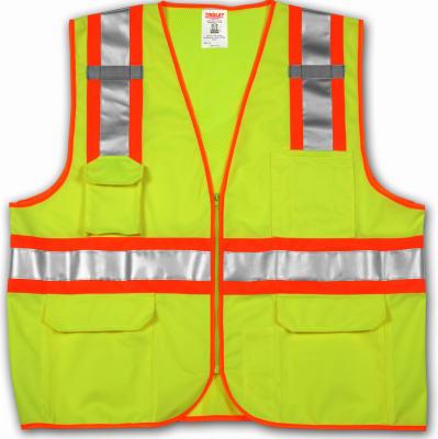 4X-5X Lim/YEL Safe Vest