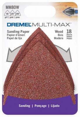 SANDING PAPER-WOOD 18PK
