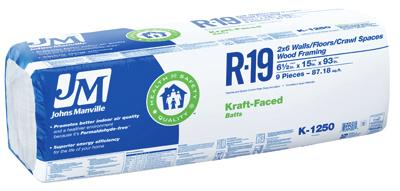 R19 15"x93" Kraft Batt