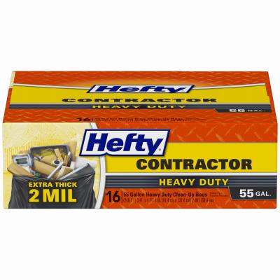 16CT 55GAL GRY HD BAG