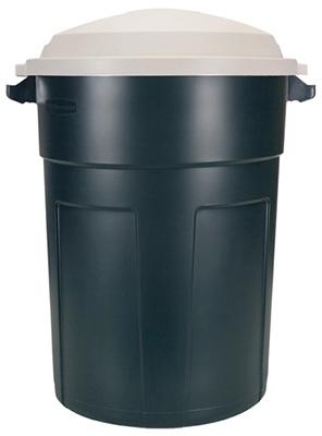 32GAL EVERGRN Trash Can
