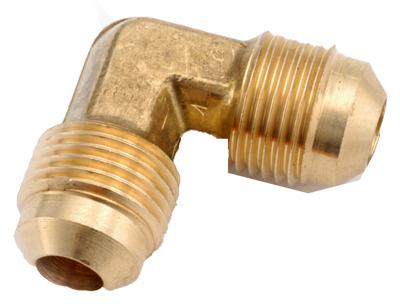 FLARE ELBOW 3/8 BRS
